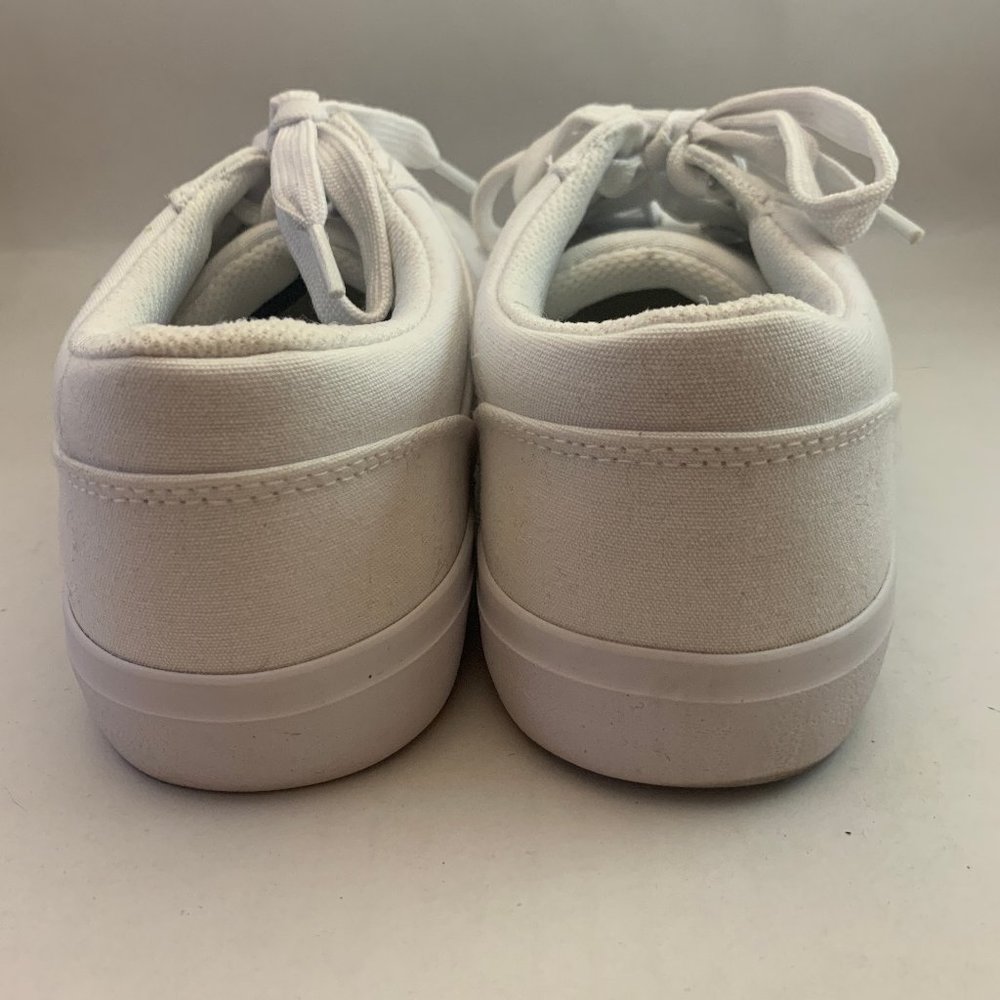 Women's White Lugz Ally Canvas Sneakers Size 8.5 - Picture 5 of 8